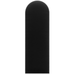 Polsterte Blende Schwarz 20 cm